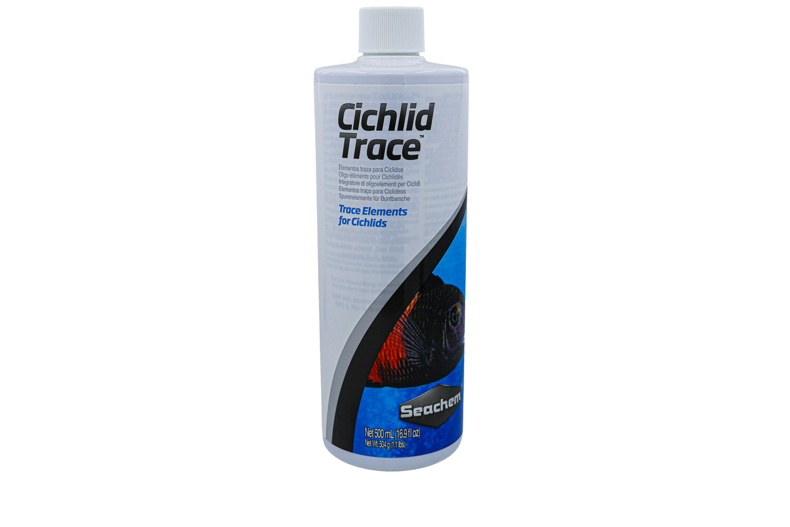 Seachem Cichlid Trace — 500 mL (16.9 fl oz)
