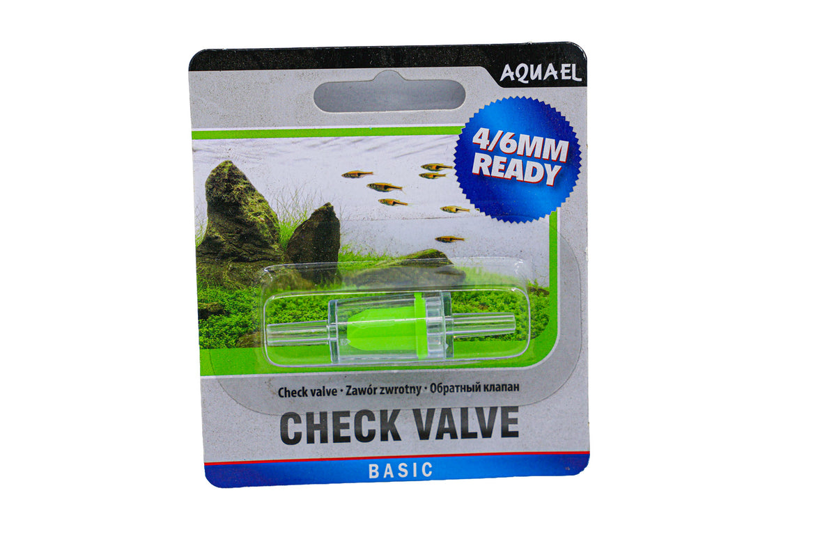 AQUAEL Basic Check Valve — 4/6 mm Airline