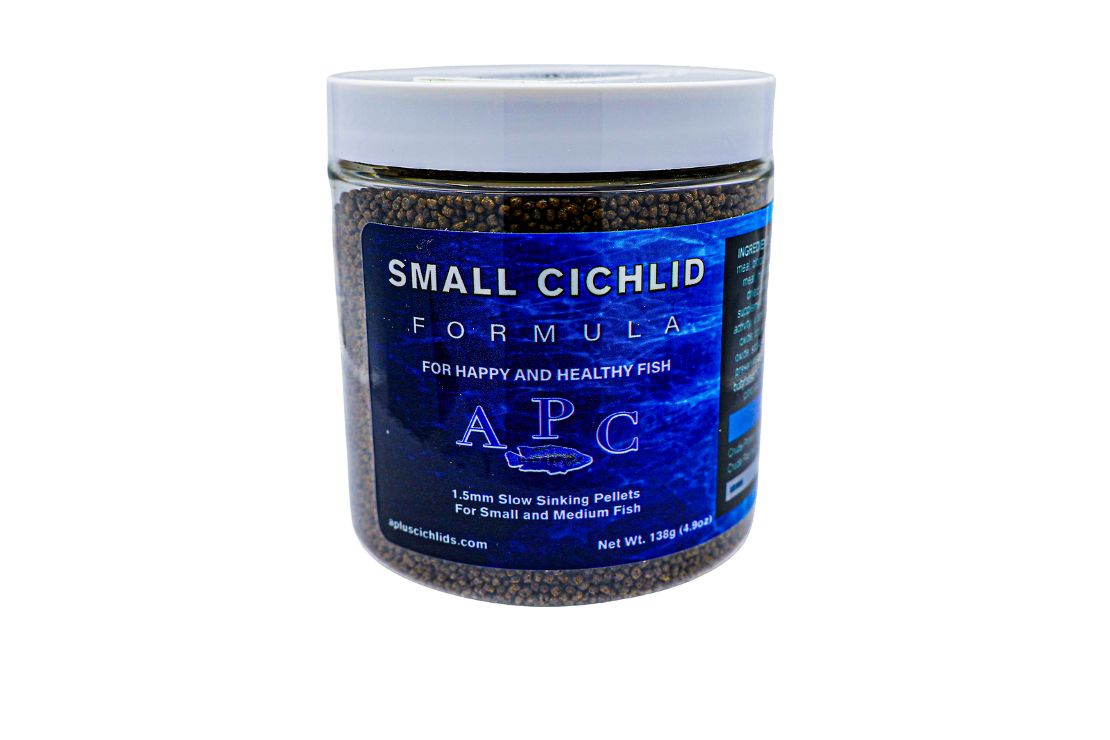 APlus Small Cichlid Formula (1.5mm Slow Sinking Pellets) Wholesale 40ct $6.49 Each photo